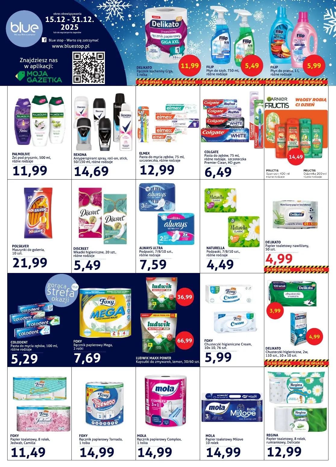 gazetka promocyjna Blue stop  - Strona 1