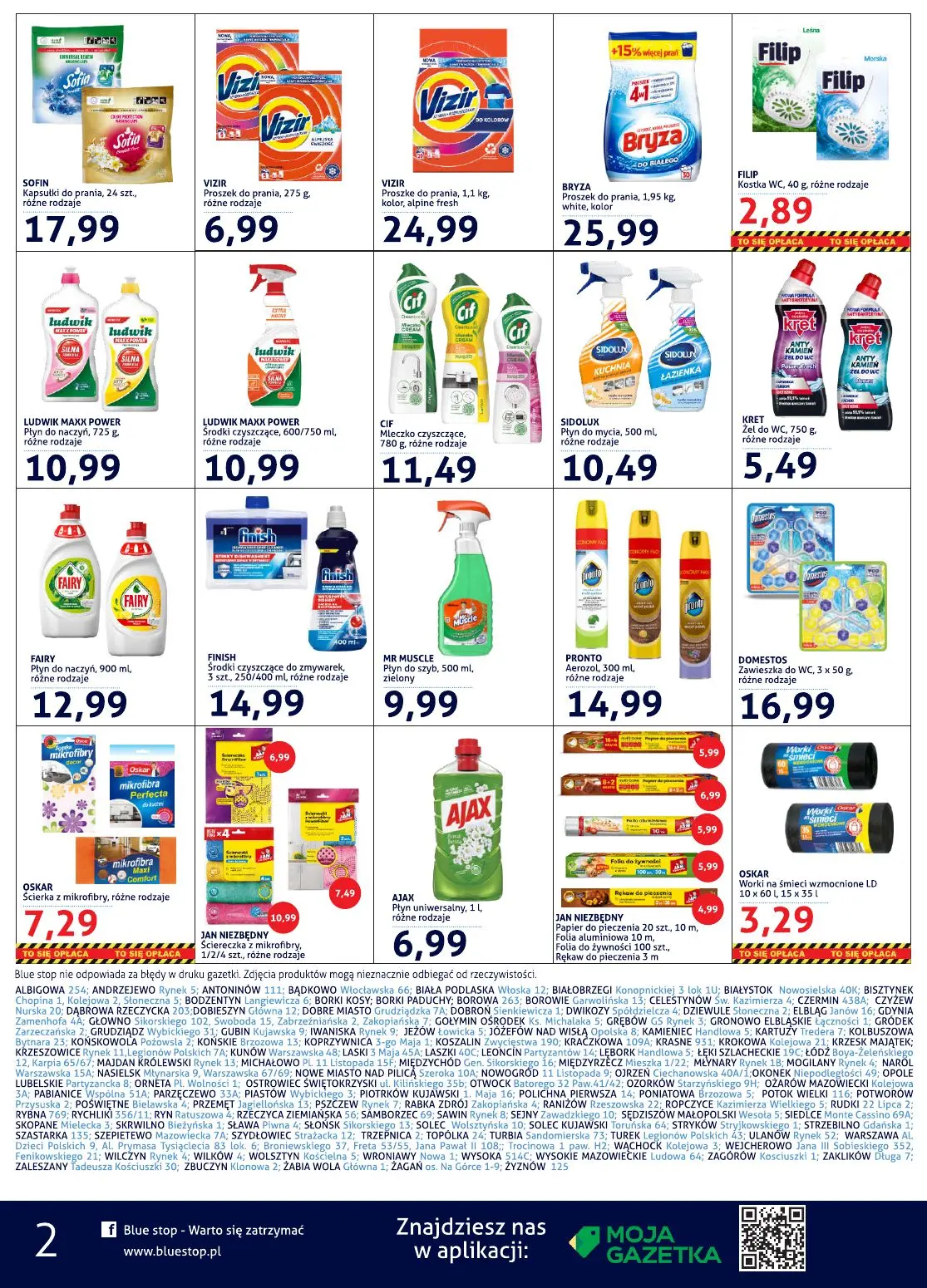 gazetka promocyjna Blue stop  - Strona 2