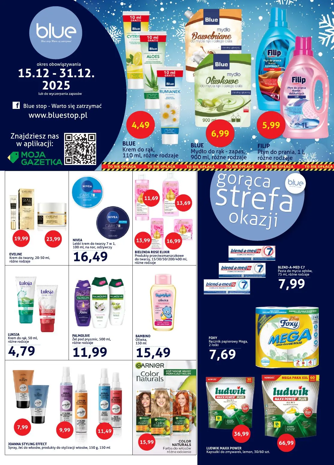 gazetka promocyjna Blue stop  - Strona 1