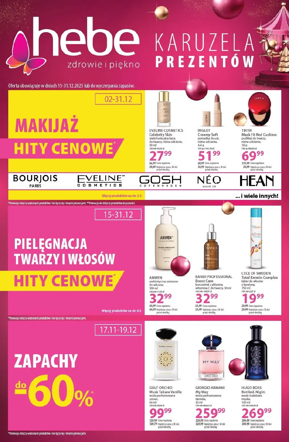 gazetka promocyjna hebe Karuzela prezentów - Strona 1