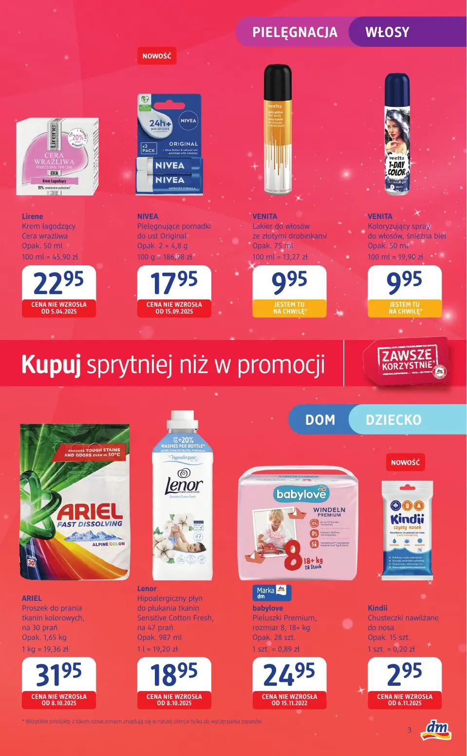 gazetka promocyjna Drogeria dm Kupuj sprytniej niż w promocji - Strona 3