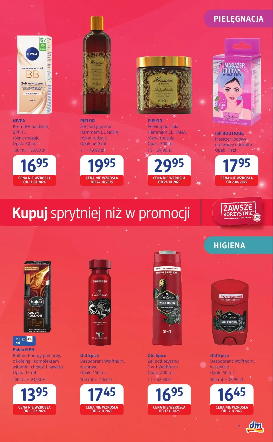 gazetka promocyjna Drogeria dm Kupuj sprytniej niż w promocji - Strona 5