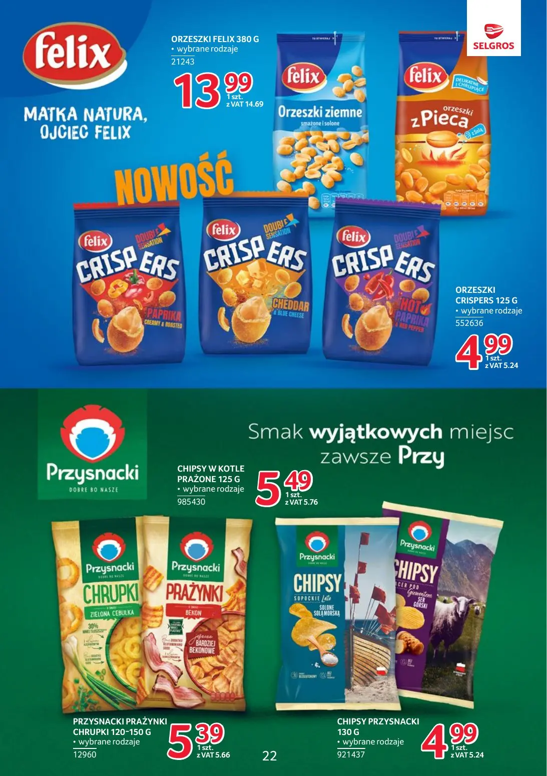 gazetka promocyjna SELGROS Markowe Produkty - Strona 22