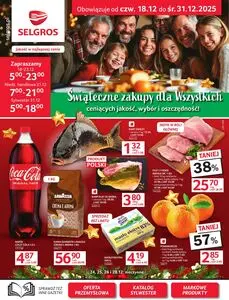 Gazetka promocyjna SELGROS, ważna od 2025-12-18 do 2025-12-31.