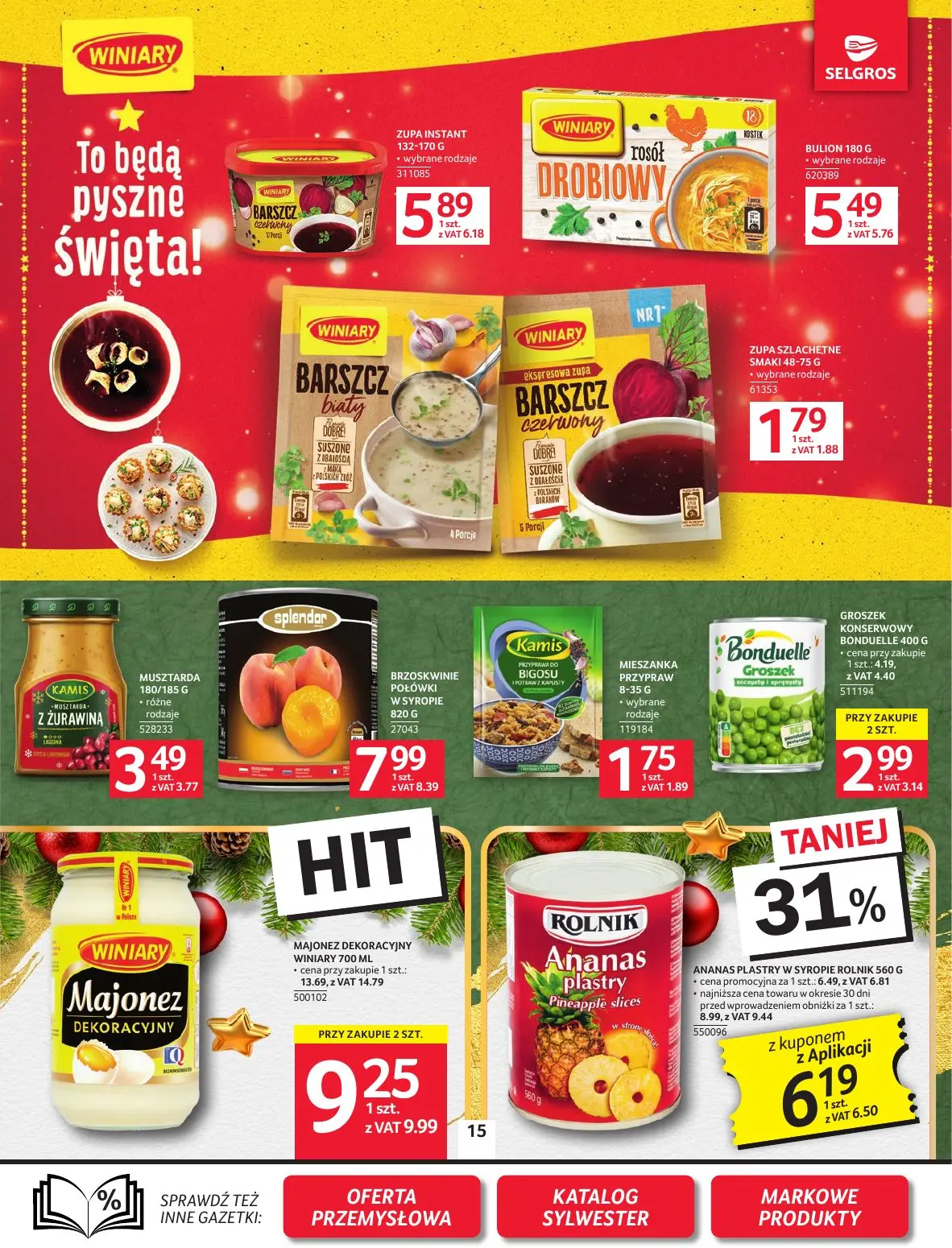 gazetka promocyjna SELGROS Oferta Spożywcza - Strona 15