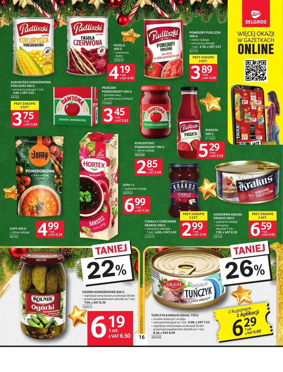 gazetka promocyjna SELGROS Oferta Spożywcza - Strona 16