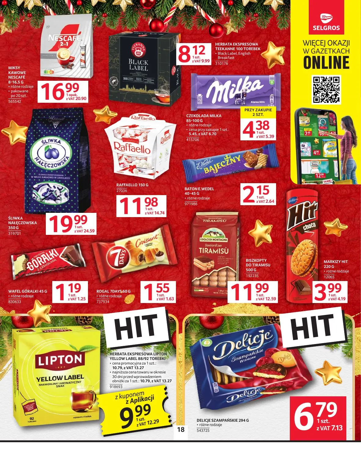 gazetka promocyjna SELGROS Oferta Spożywcza - Strona 18