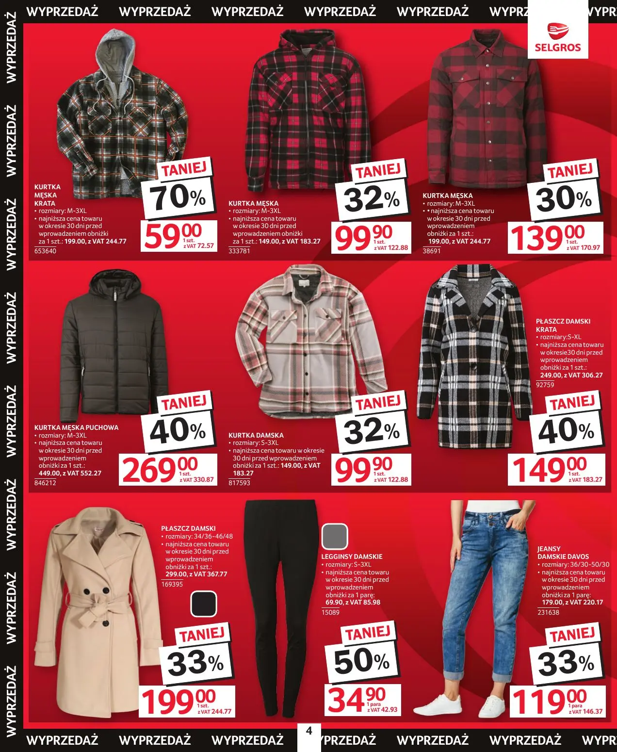 gazetka promocyjna SELGROS Katalog Świąteczna Wyprzedaż - Strona 4