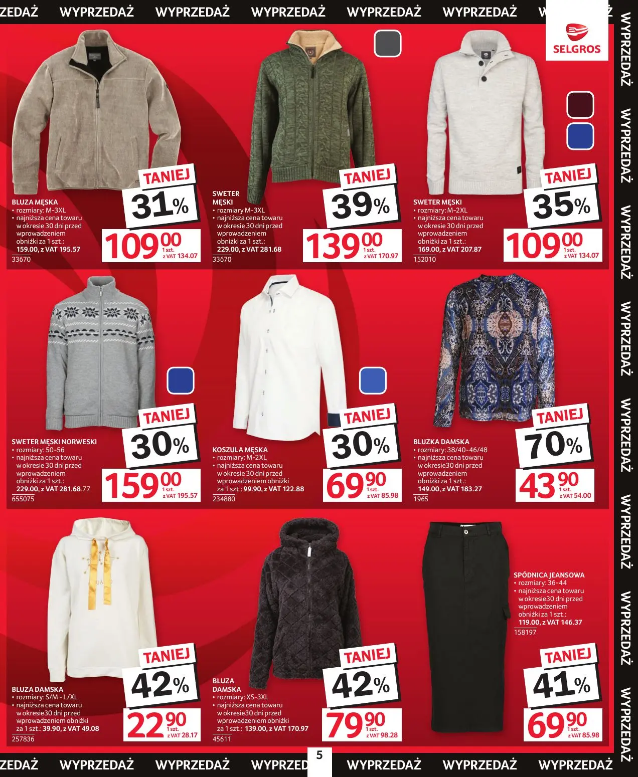 gazetka promocyjna SELGROS Katalog Świąteczna Wyprzedaż - Strona 5