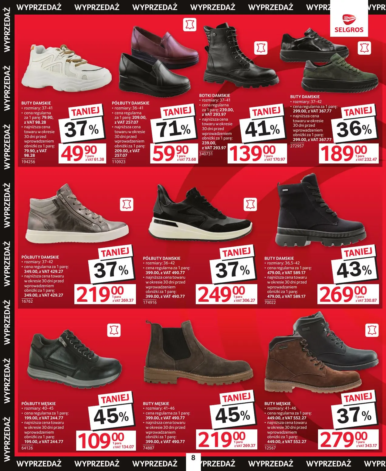 gazetka promocyjna SELGROS Katalog Świąteczna Wyprzedaż - Strona 8