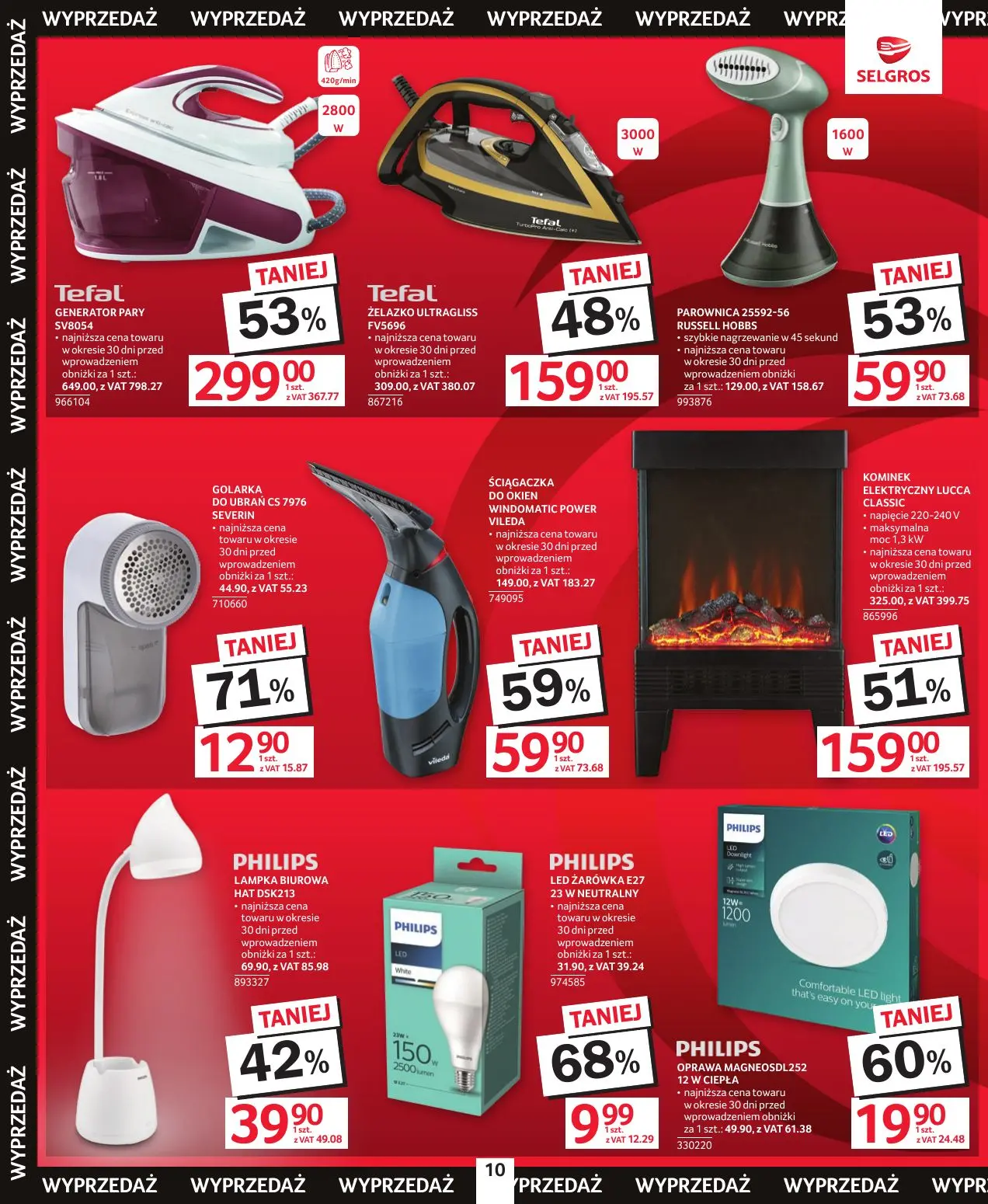gazetka promocyjna SELGROS Katalog Świąteczna Wyprzedaż - Strona 10