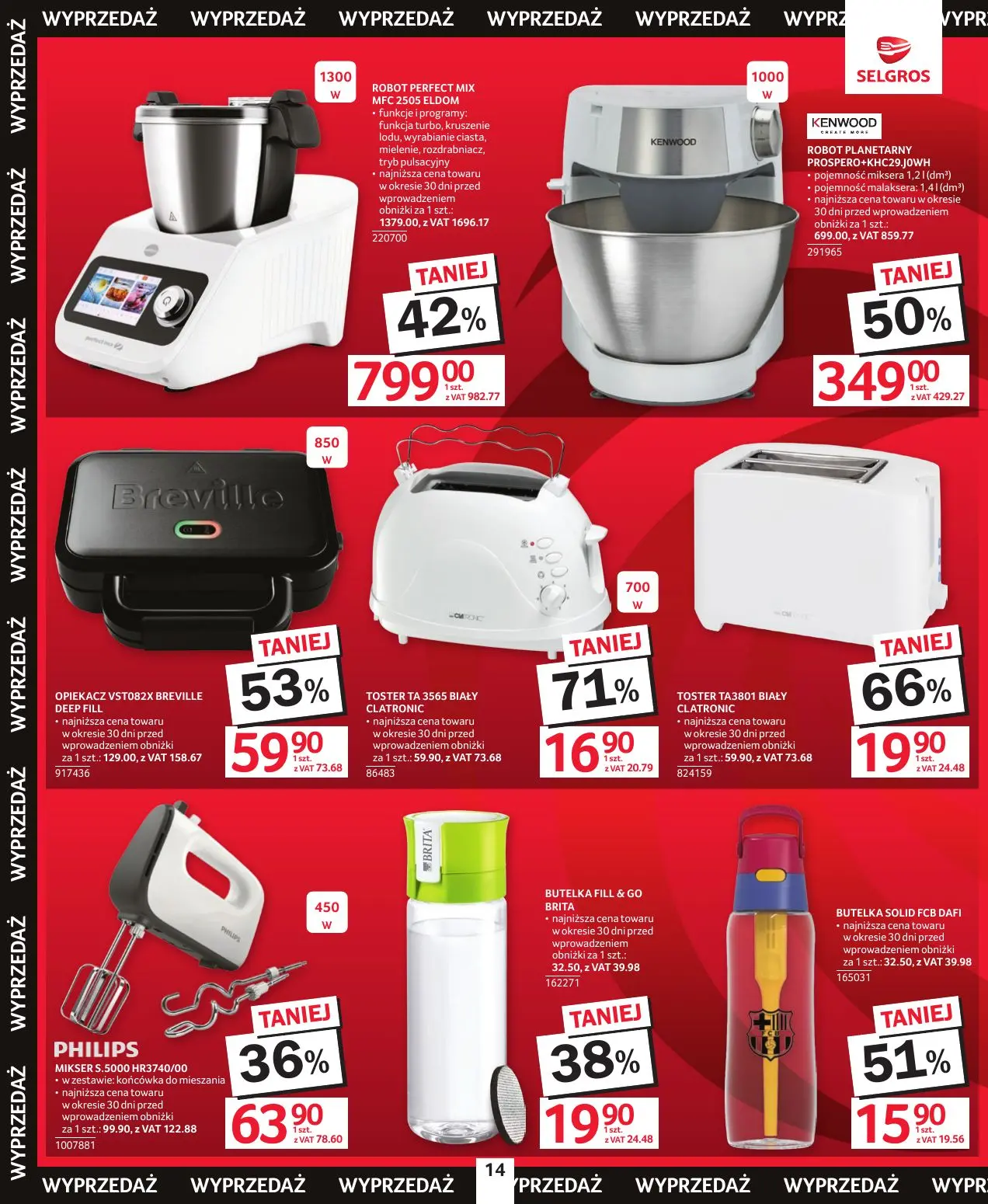 gazetka promocyjna SELGROS Katalog Świąteczna Wyprzedaż - Strona 14