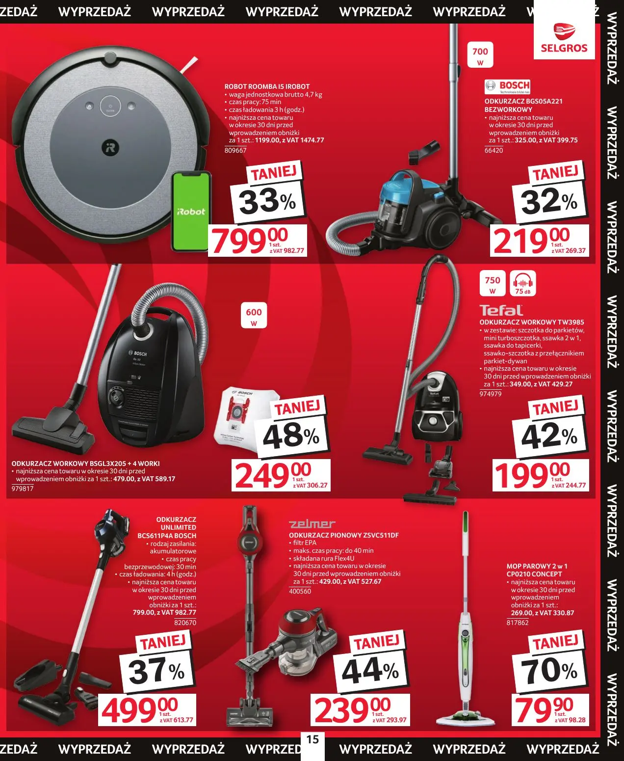 gazetka promocyjna SELGROS Katalog Świąteczna Wyprzedaż - Strona 15
