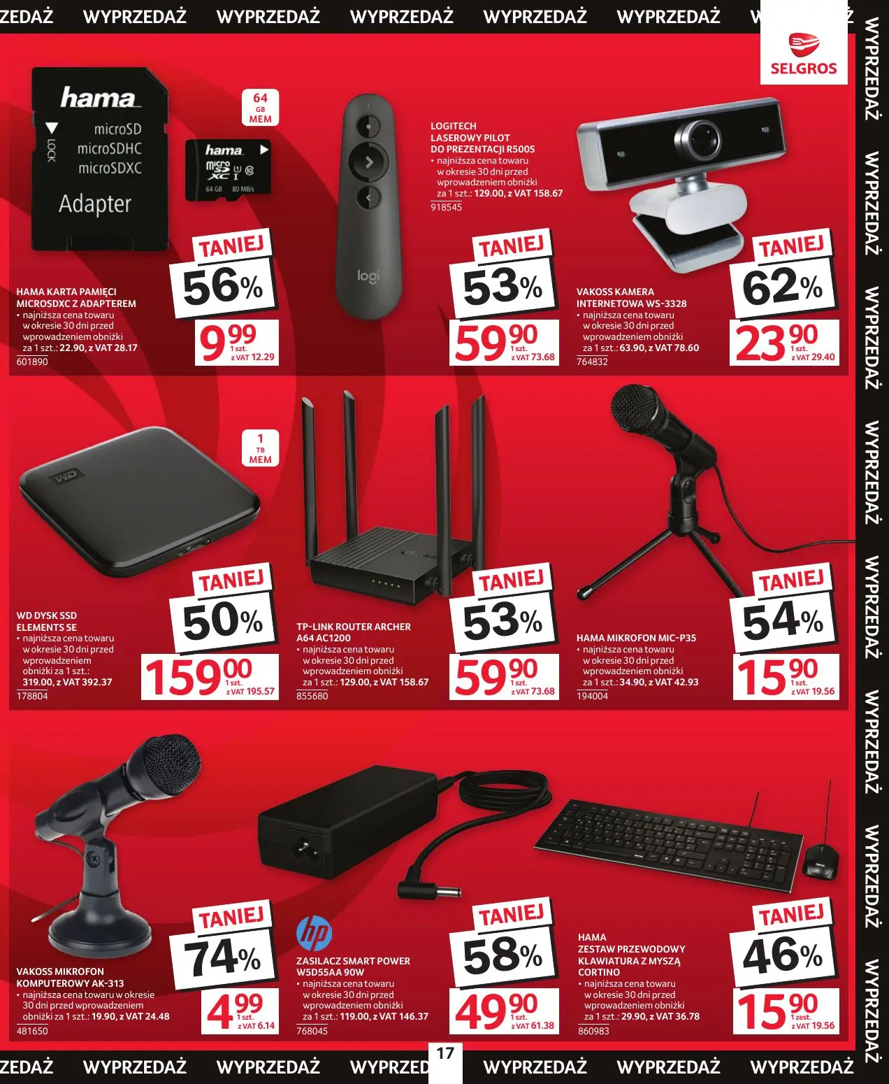 gazetka promocyjna SELGROS Katalog Świąteczna Wyprzedaż - Strona 17