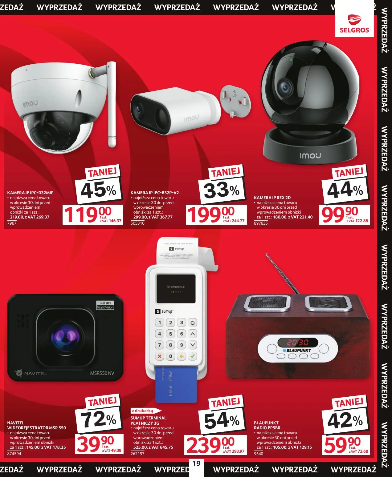 gazetka promocyjna SELGROS Katalog Świąteczna Wyprzedaż - Strona 19