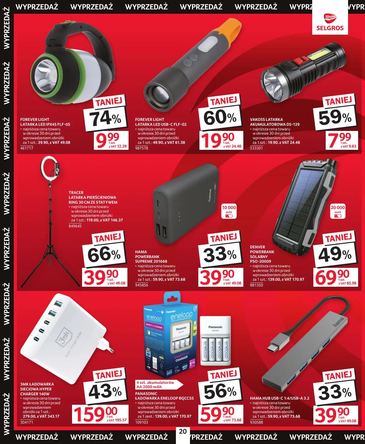 gazetka promocyjna SELGROS Katalog Świąteczna Wyprzedaż - Strona 20