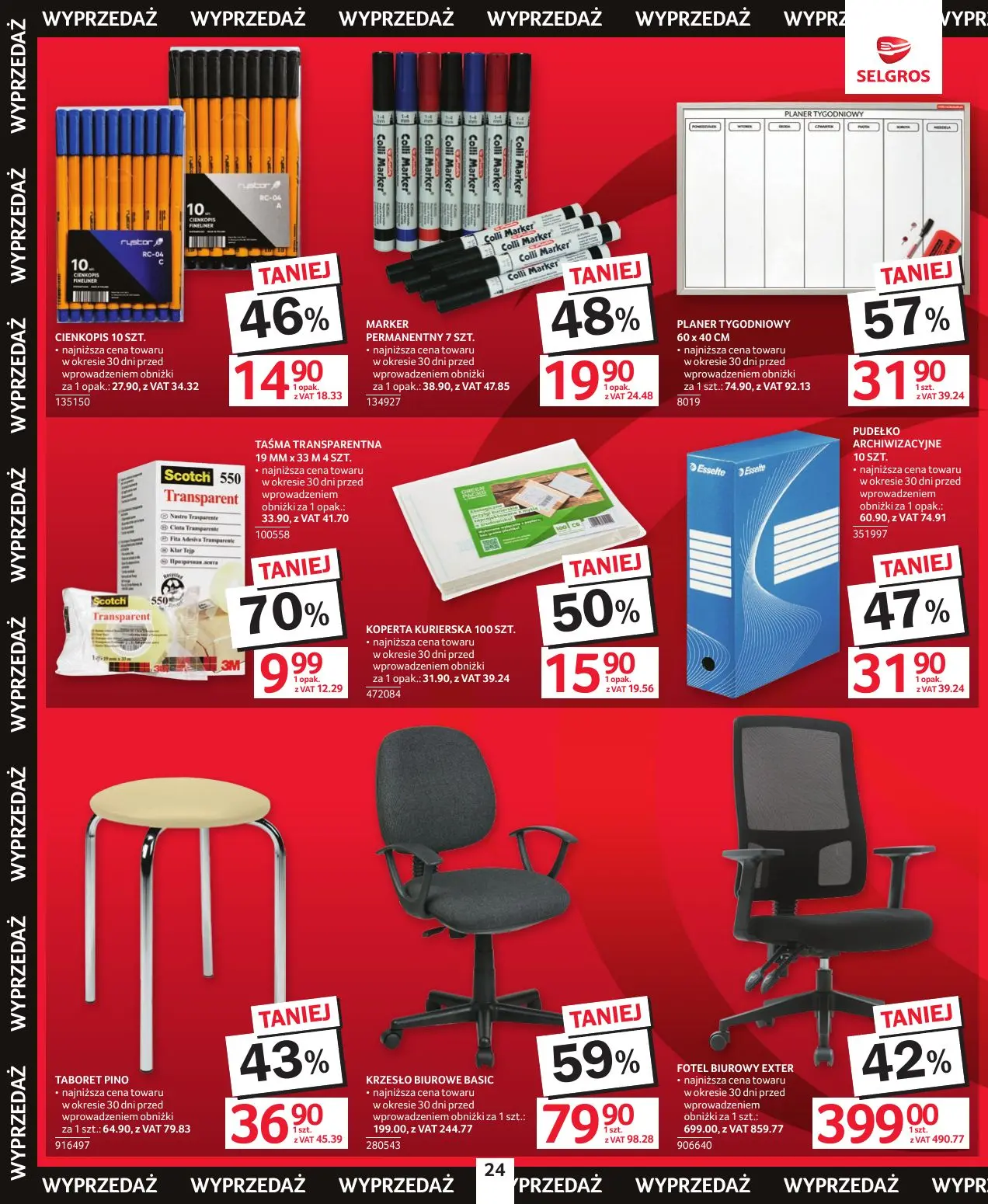 gazetka promocyjna SELGROS Katalog Świąteczna Wyprzedaż - Strona 24