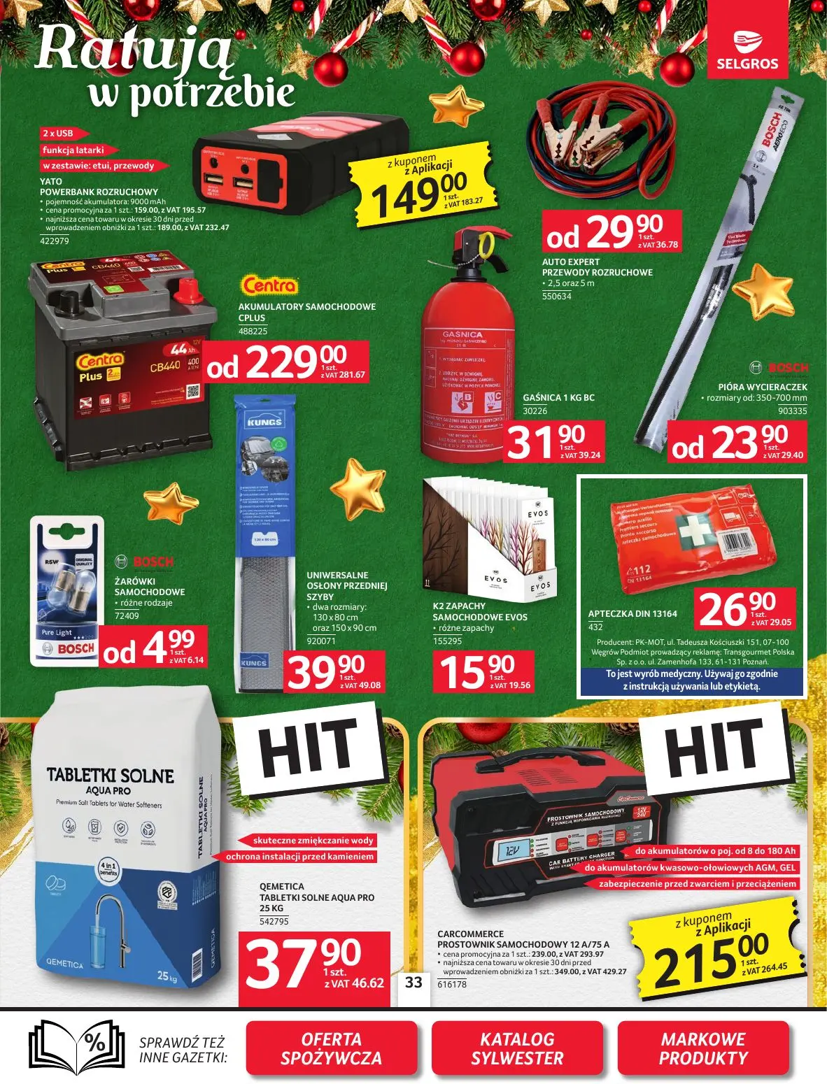 gazetka promocyjna SELGROS Oferta Przemysłowa - Strona 33