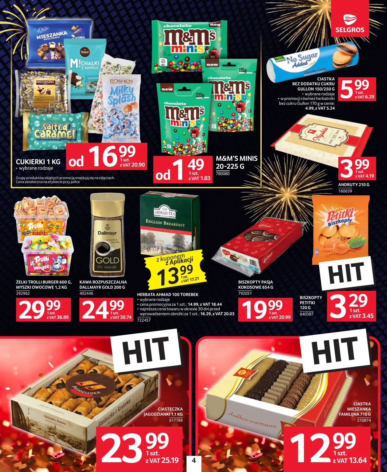 gazetka promocyjna SELGROS Sylwester Pełen Smaku - Strona 4