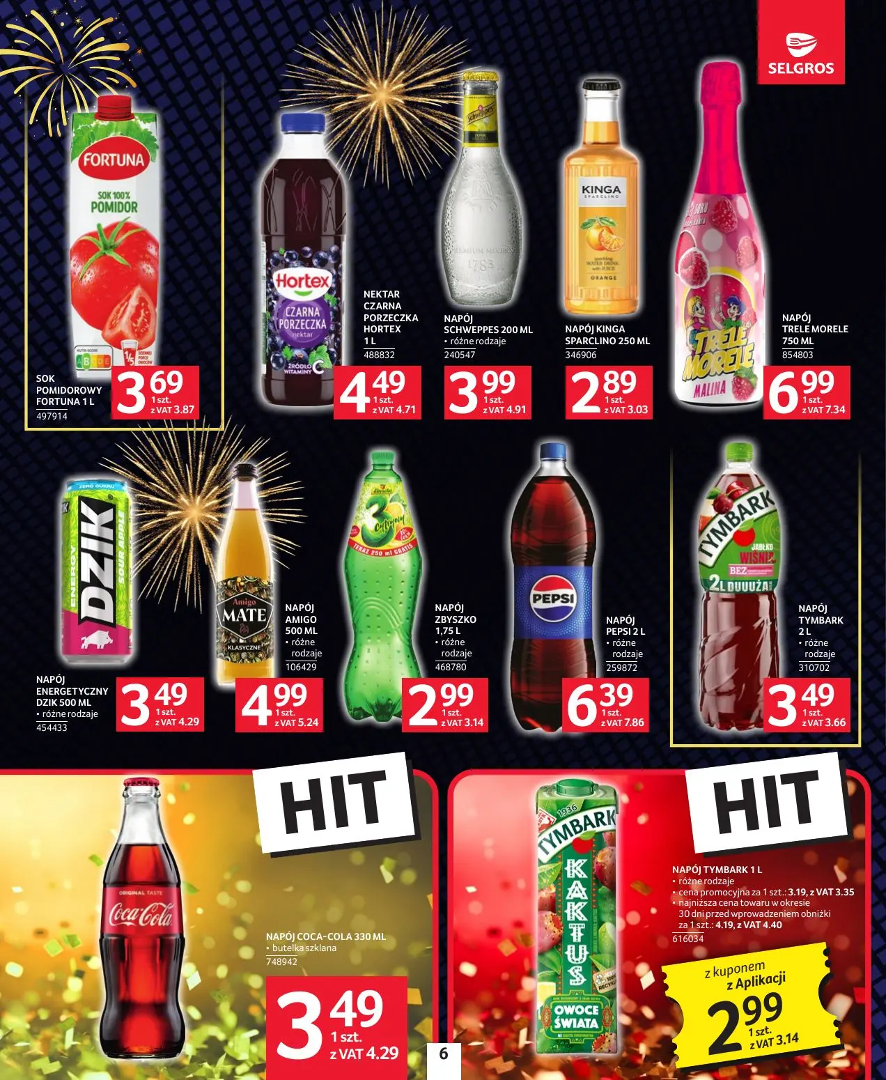 gazetka promocyjna SELGROS Sylwester Pełen Smaku - Strona 6