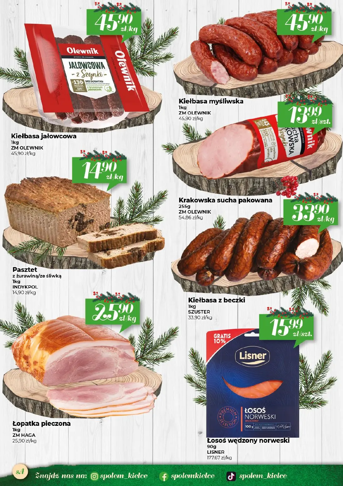 gazetka promocyjna Społem Kielce  - Strona 4