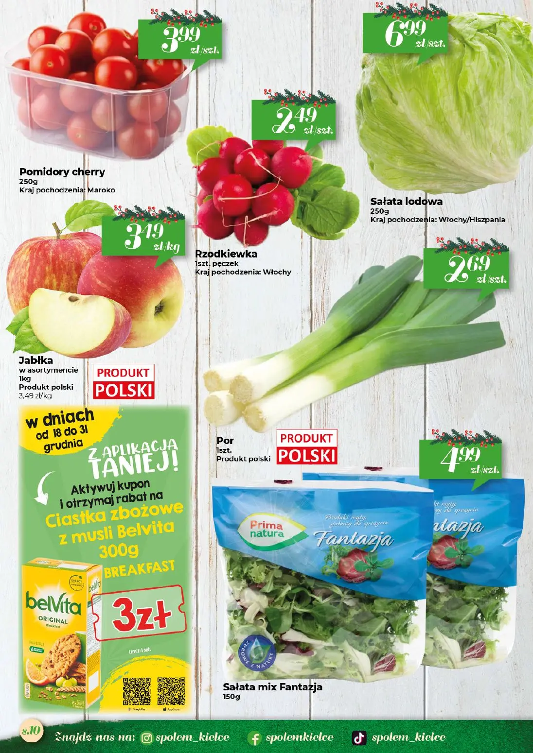 gazetka promocyjna Społem Kielce  - Strona 10