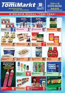 Gazetka promocyjna Tomi Markt, ważna od 2025-12-19 do 2025-12-31.