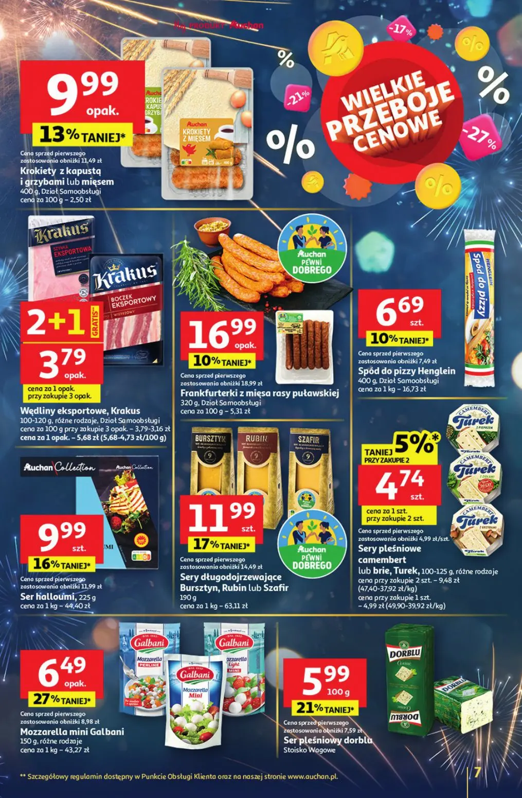 gazetka promocyjna Auchan Sylwestrowe okazje - Strona 7