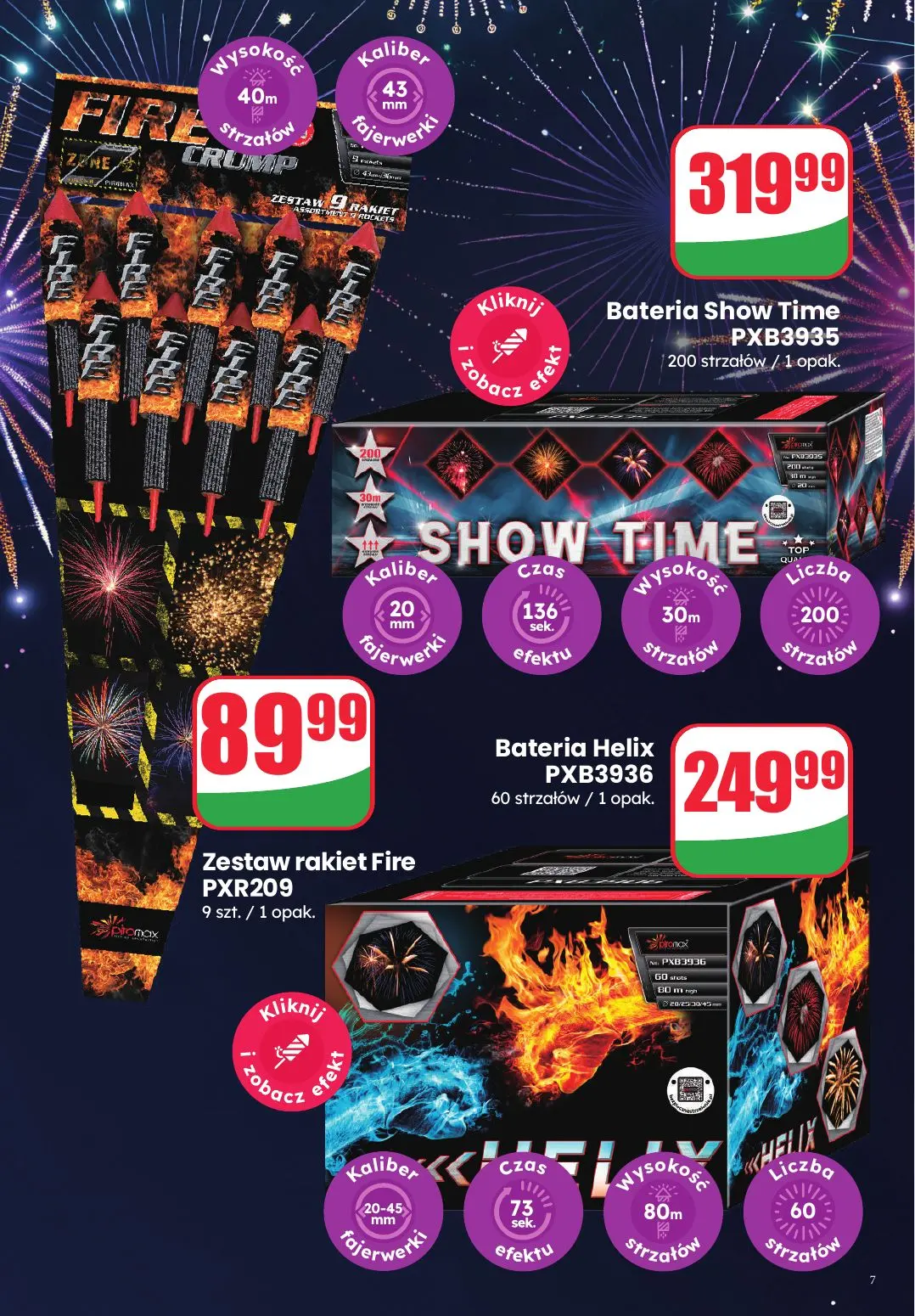 gazetka promocyjna dino Fajerwerki - Strona 7