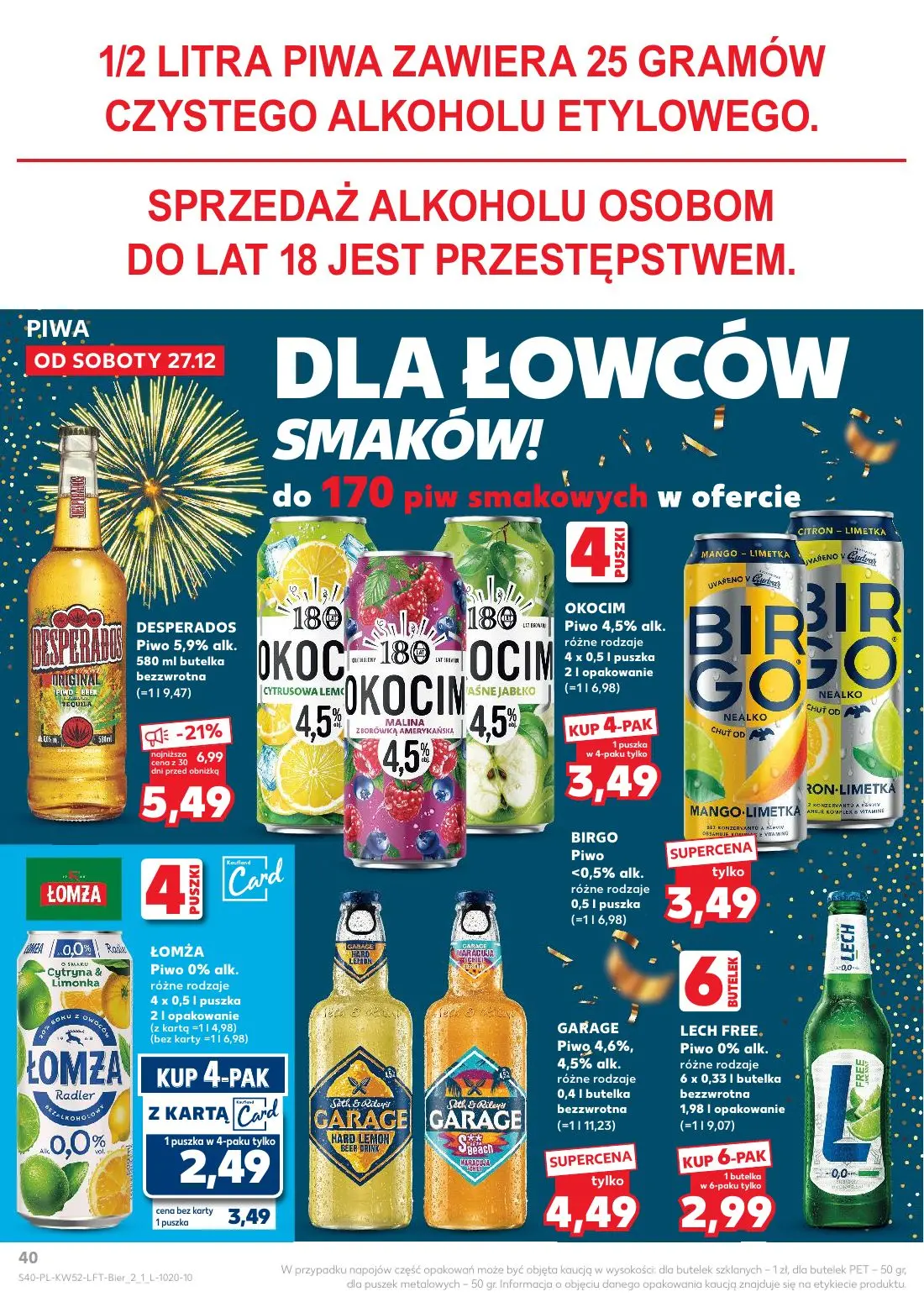 gazetka promocyjna Kaufland Od soboty - Strona 40