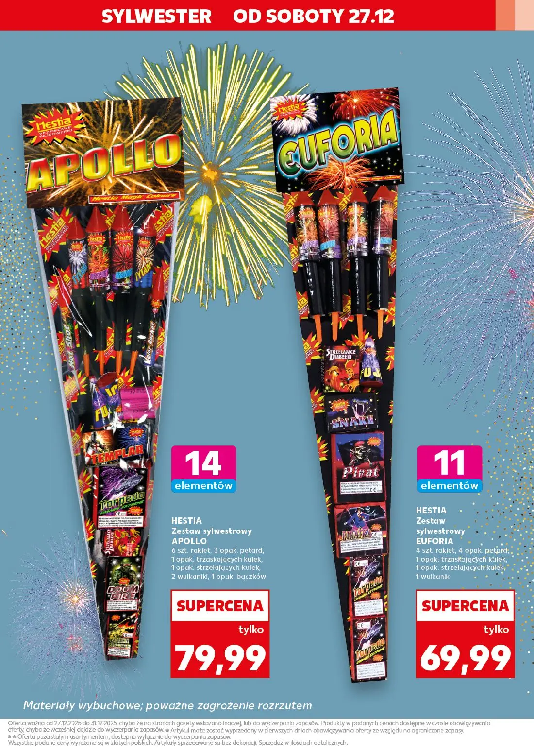 gazetka promocyjna Kaufland Huczne powitanie Nowego Roku! - Strona 17