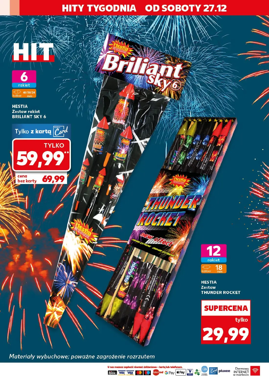 gazetka promocyjna Kaufland Huczne powitanie Nowego Roku! - Strona 18