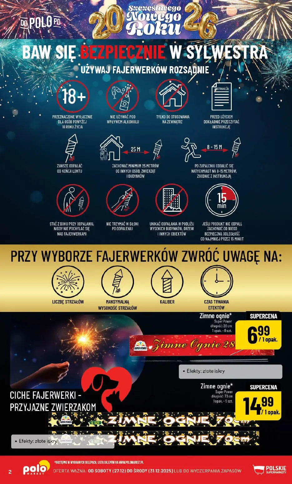 gazetka promocyjna POLOmarket Do Polo po Szczęśliwego Nowego Roku - Strona 2