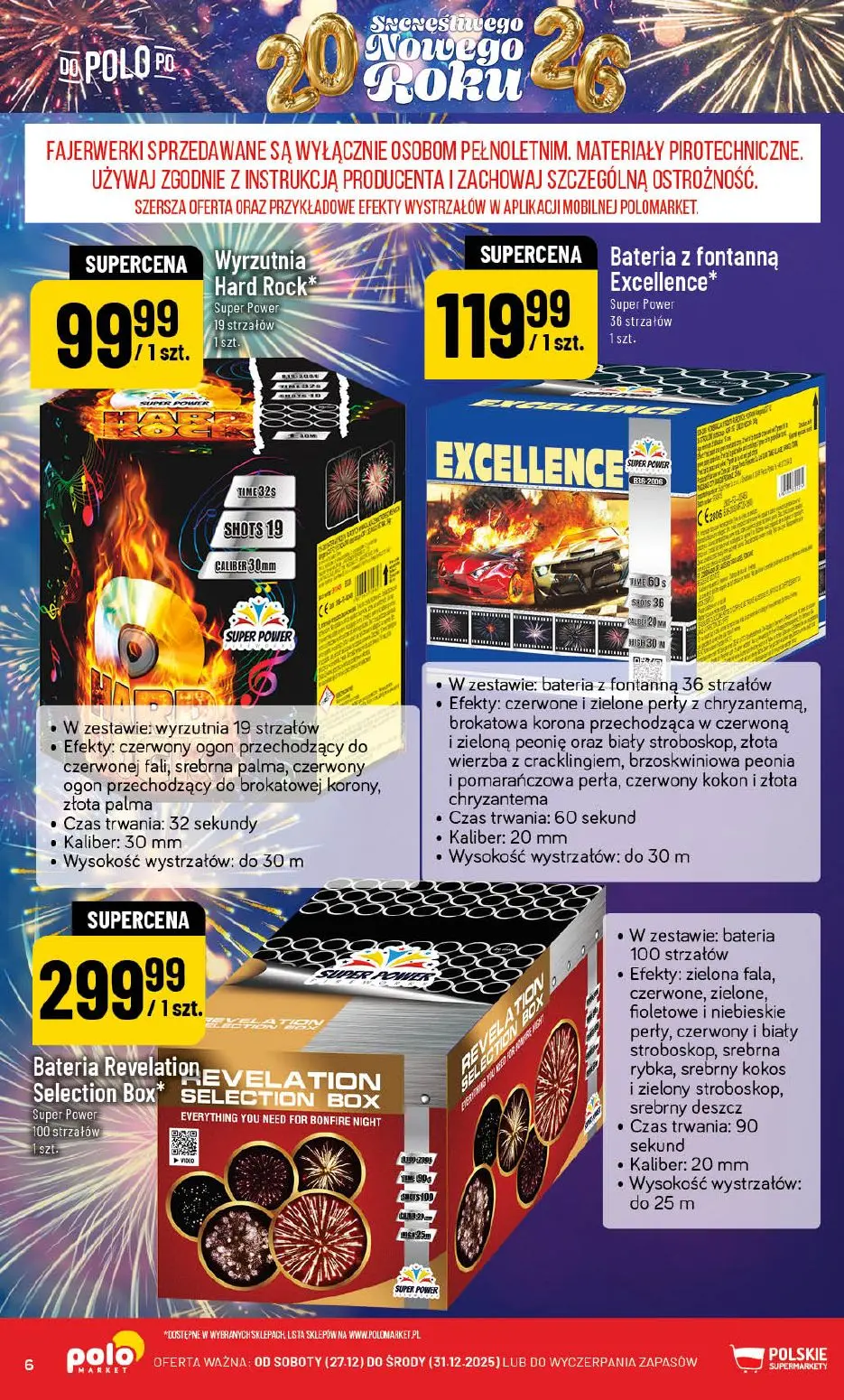 gazetka promocyjna POLOmarket Do Polo po Szczęśliwego Nowego Roku - Strona 6
