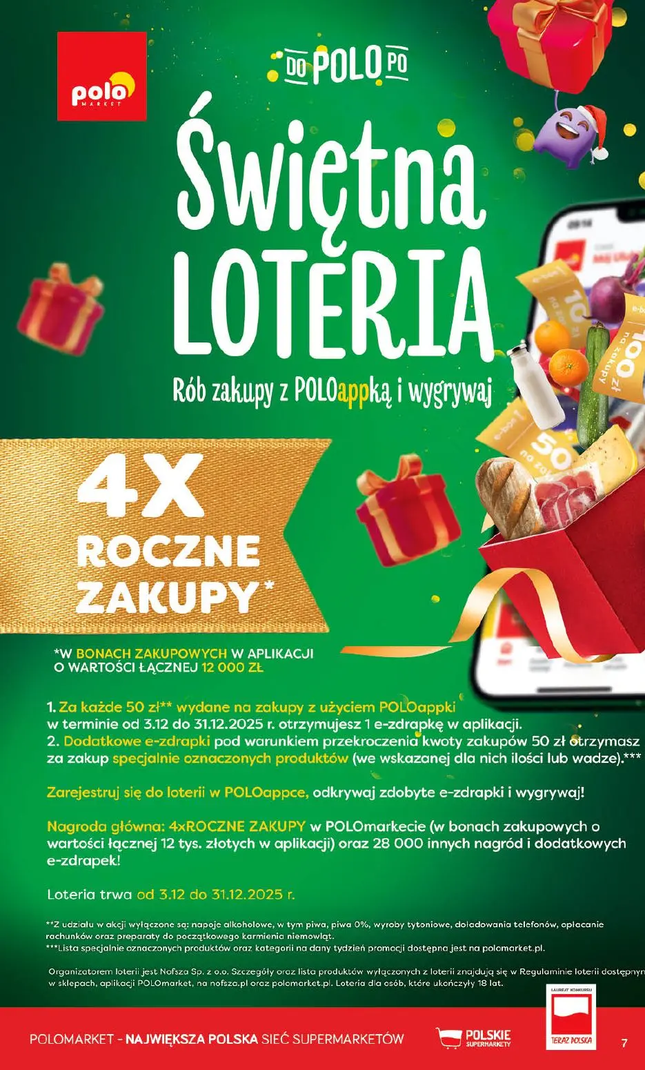 gazetka promocyjna POLOmarket Do Polo po Szczęśliwego Nowego Roku - Strona 7