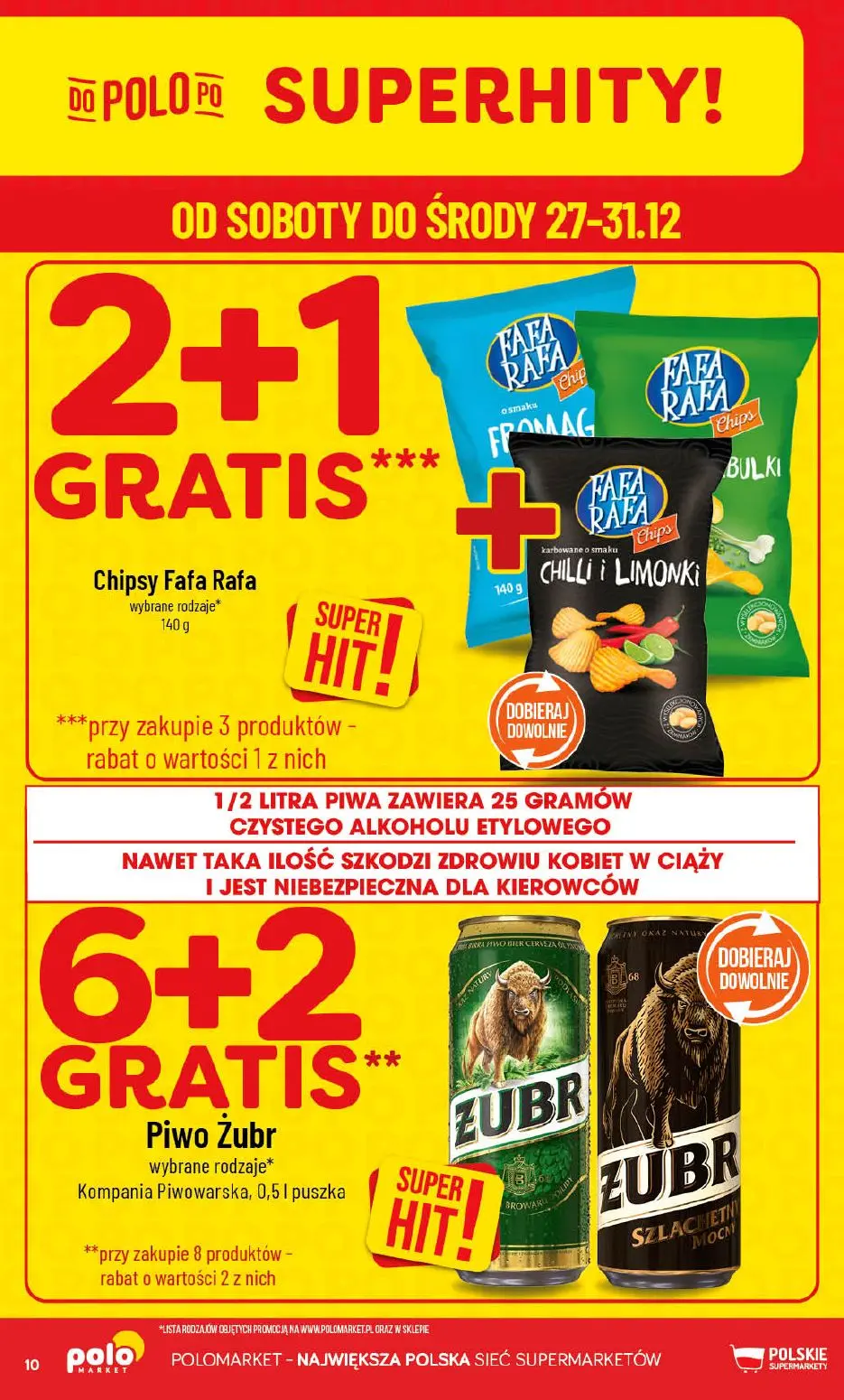 gazetka promocyjna POLOmarket Do Polo po Szczęśliwego Nowego Roku - Strona 10