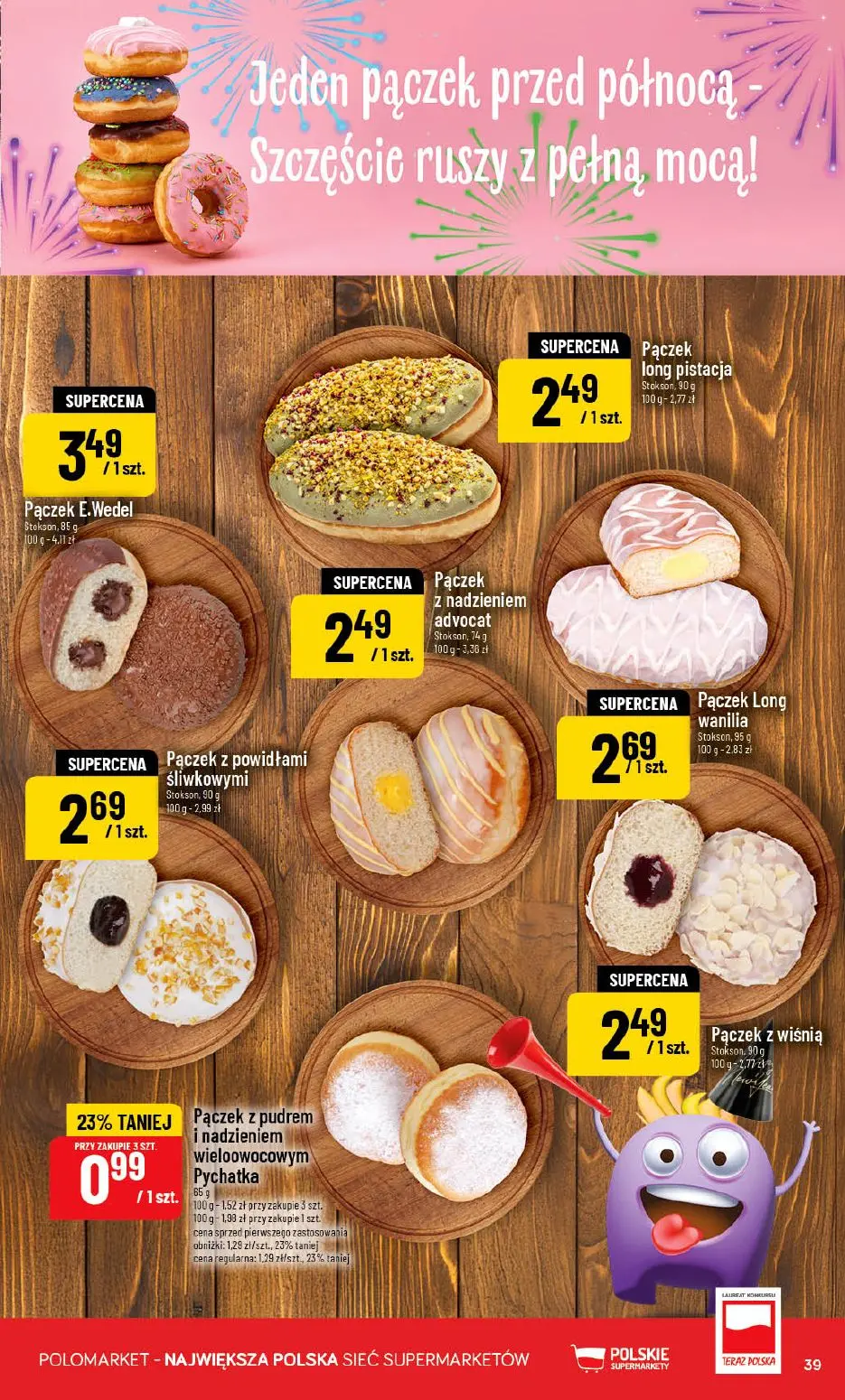 gazetka promocyjna POLOmarket Do Polo po Szczęśliwego Nowego Roku - Strona 39