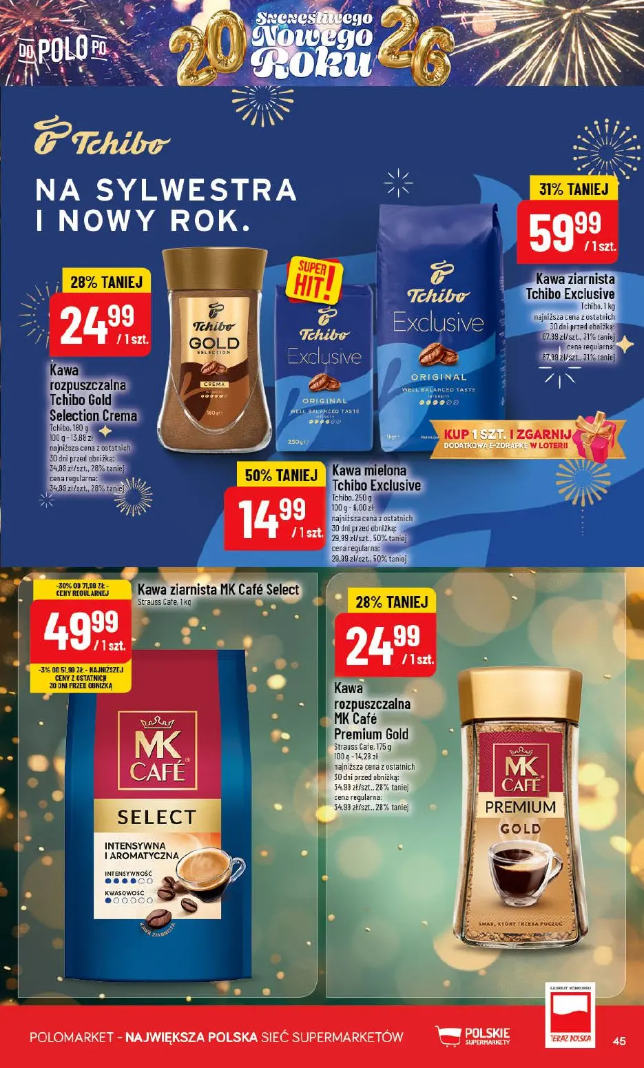 gazetka promocyjna POLOmarket Do Polo po Szczęśliwego Nowego Roku - Strona 45