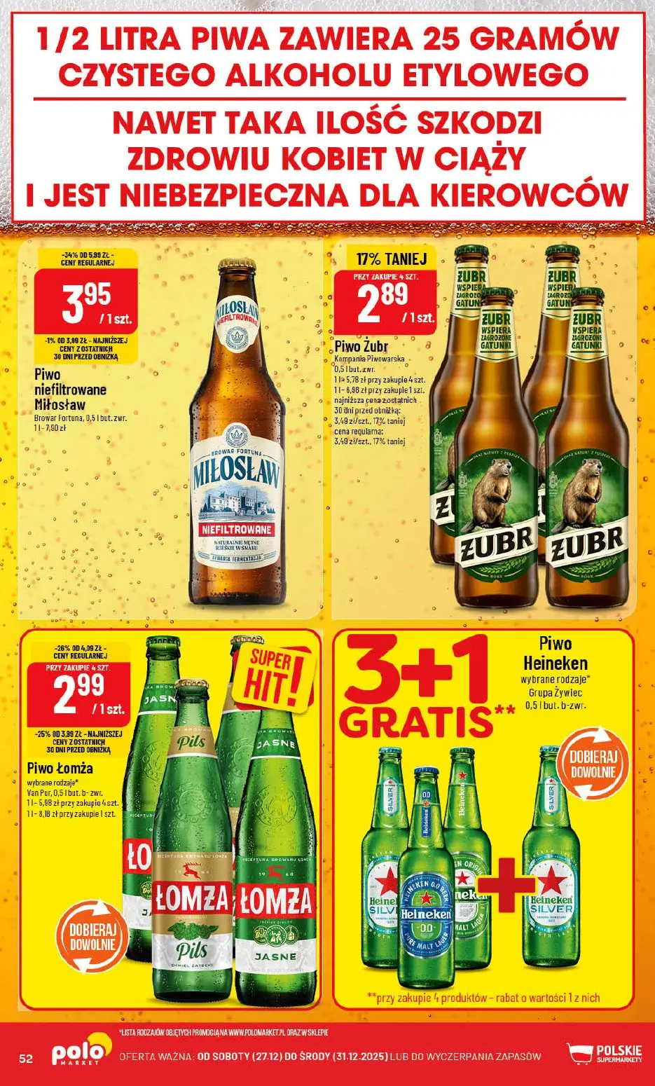 gazetka promocyjna POLOmarket Do Polo po Szczęśliwego Nowego Roku - Strona 52