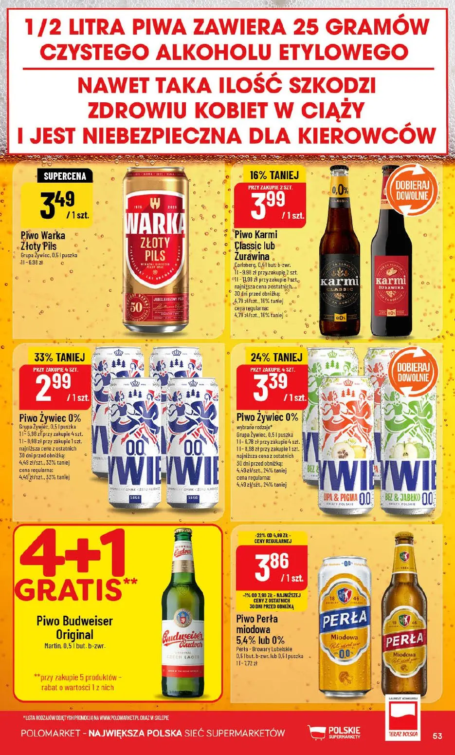 gazetka promocyjna POLOmarket Do Polo po Szczęśliwego Nowego Roku - Strona 53