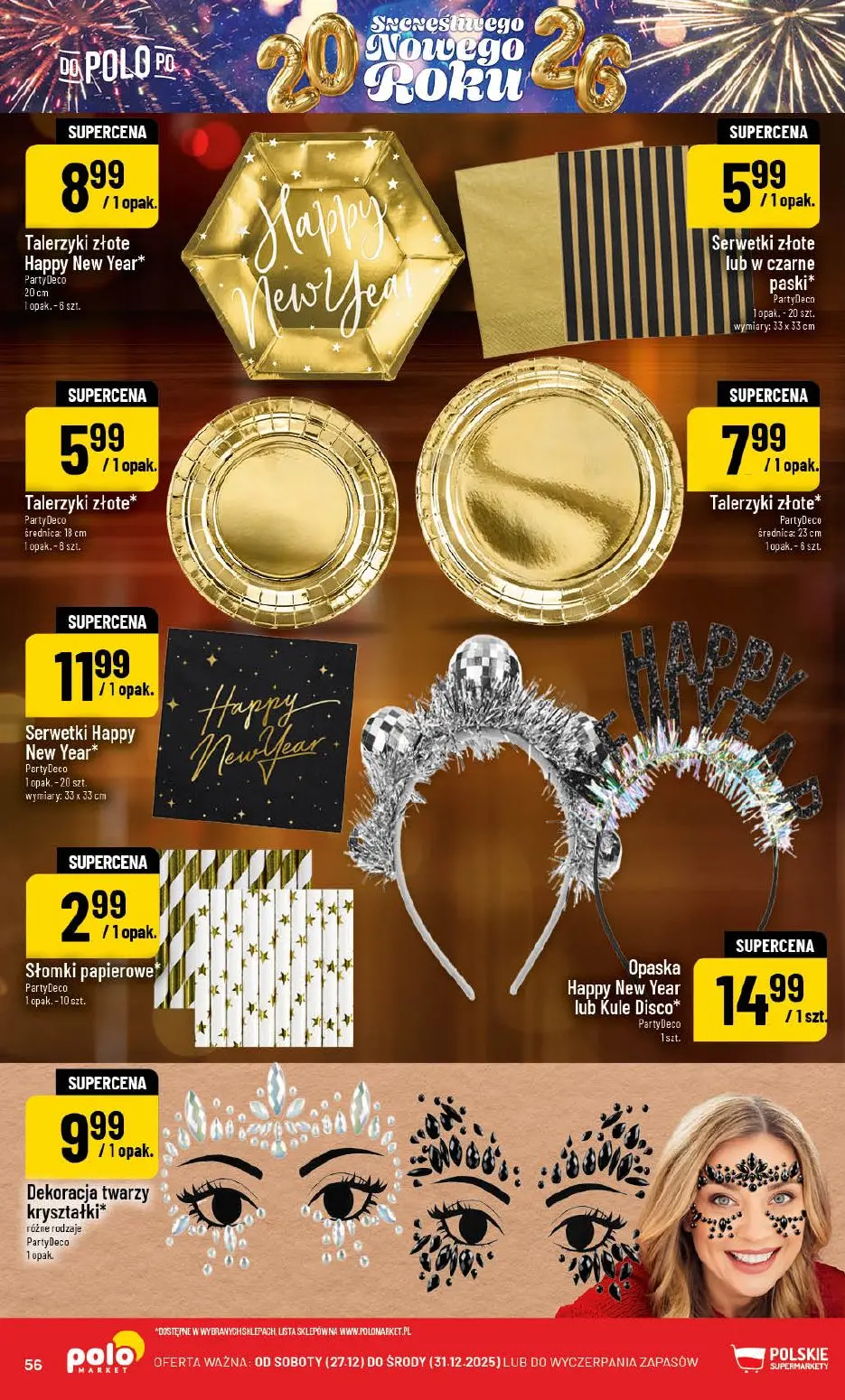 gazetka promocyjna POLOmarket Do Polo po Szczęśliwego Nowego Roku - Strona 56