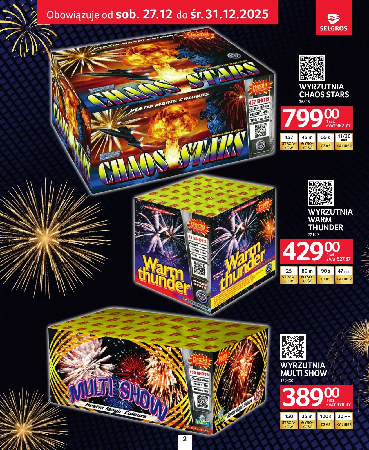 gazetka promocyjna SELGROS Sylwester Pełen Emocji - Strona 2