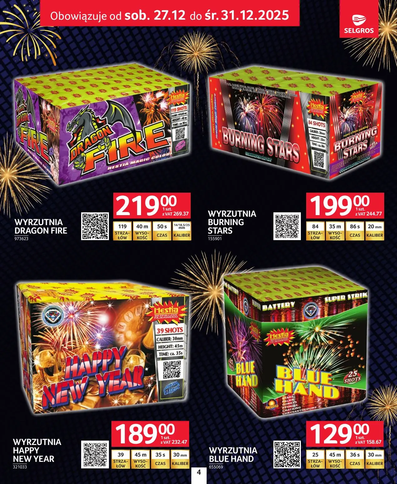 gazetka promocyjna SELGROS Sylwester Pełen Emocji - Strona 4