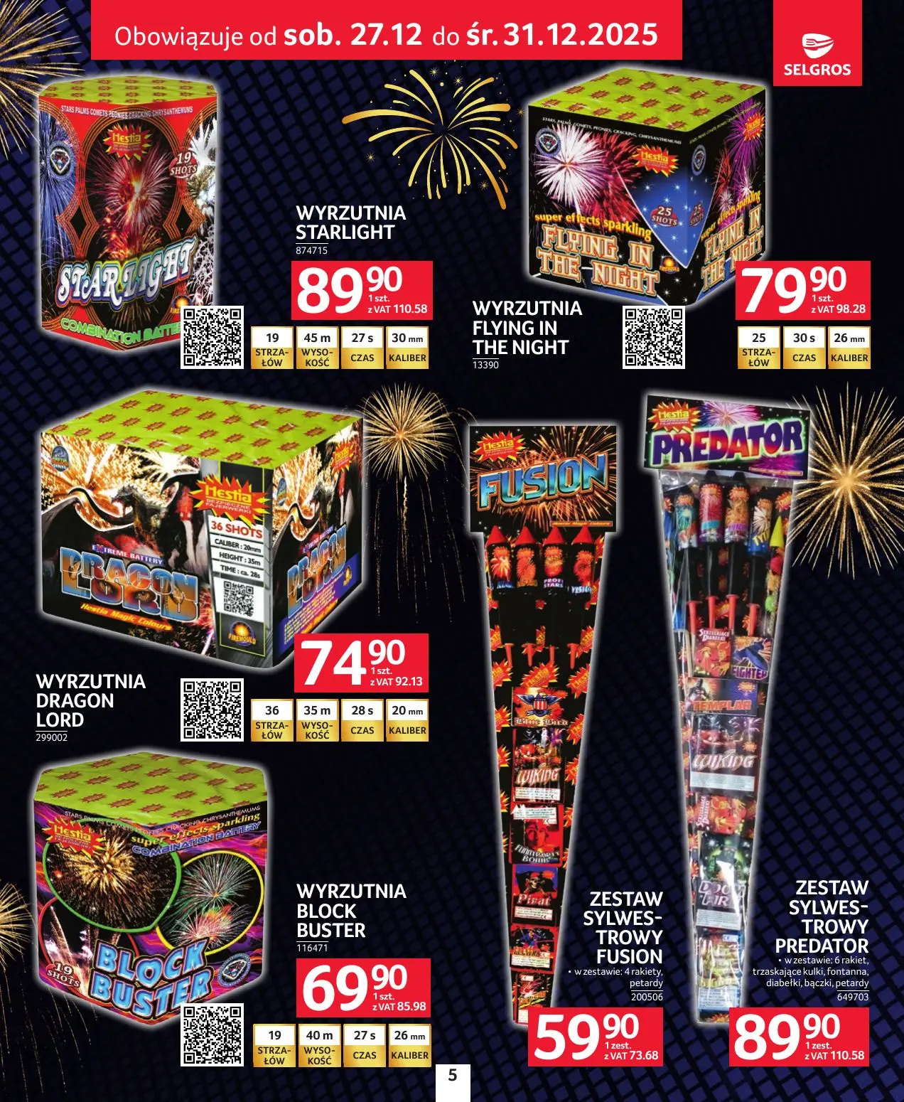 gazetka promocyjna SELGROS Sylwester Pełen Emocji - Strona 5