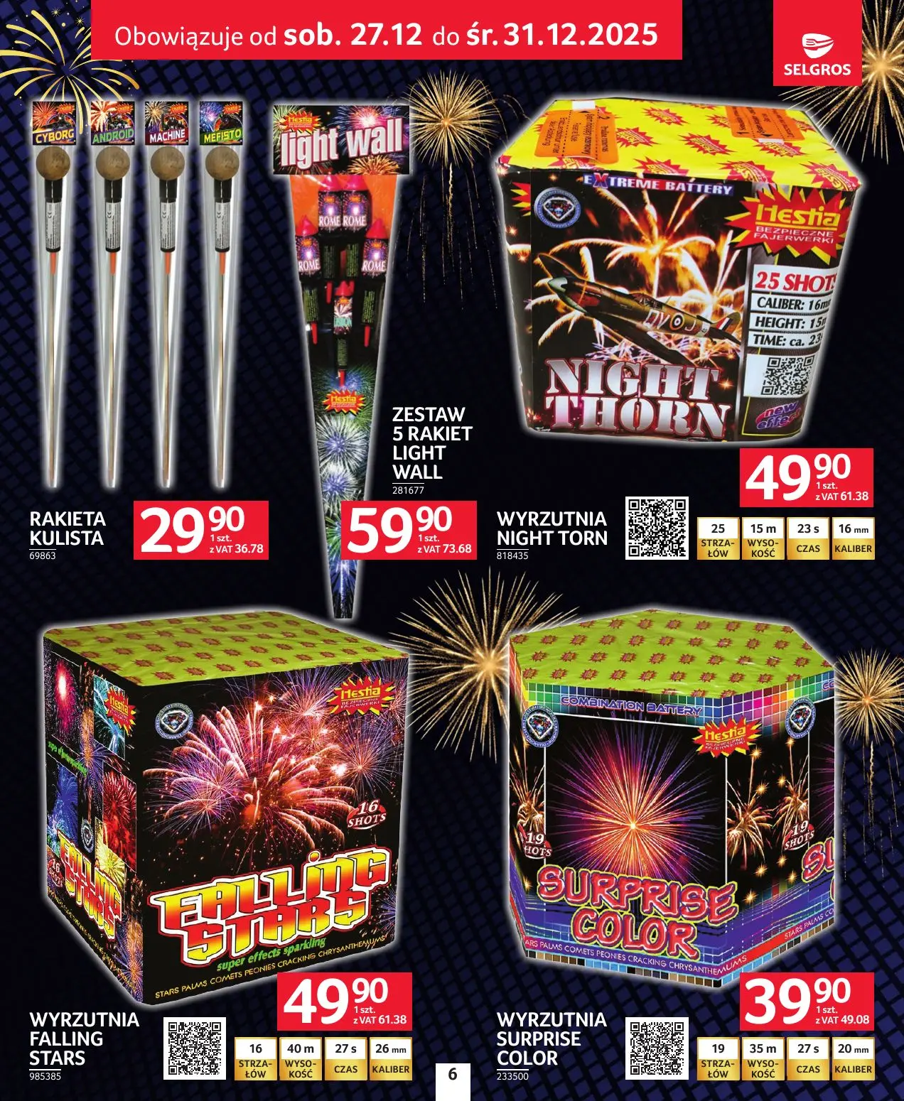 gazetka promocyjna SELGROS Sylwester Pełen Emocji - Strona 6