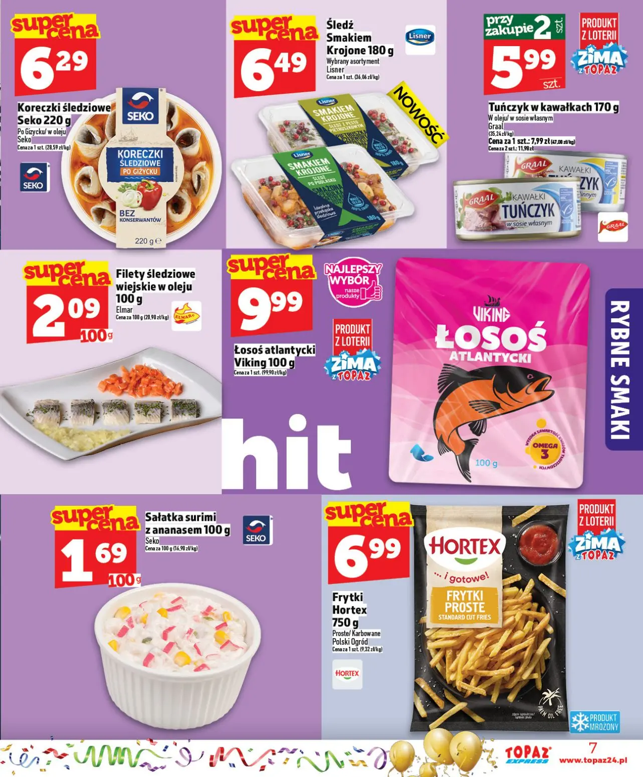 gazetka promocyjna Topaz Express - Strona 7