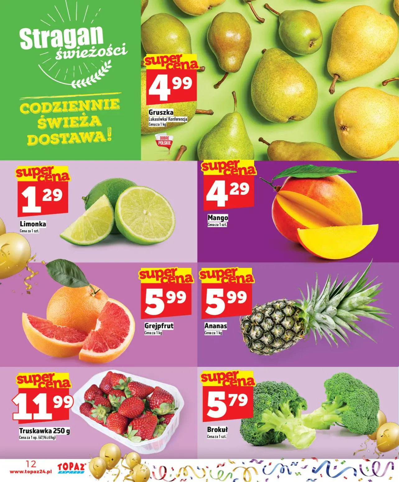 gazetka promocyjna Topaz Express - Strona 12