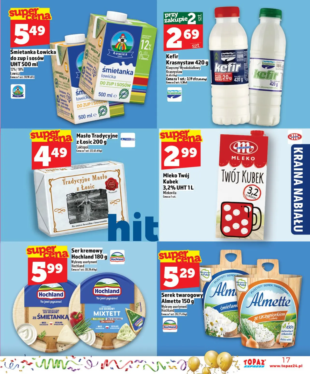 gazetka promocyjna Topaz Express - Strona 17