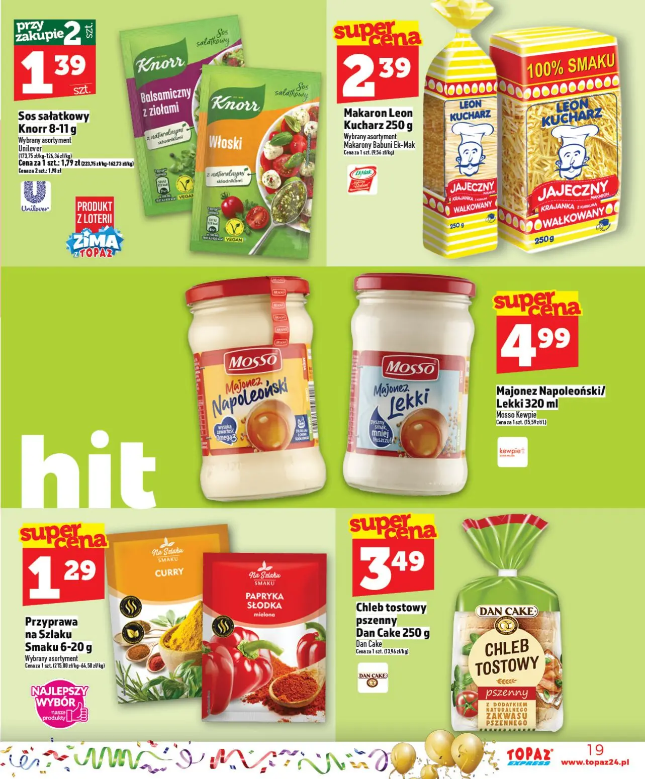 gazetka promocyjna Topaz Express - Strona 19