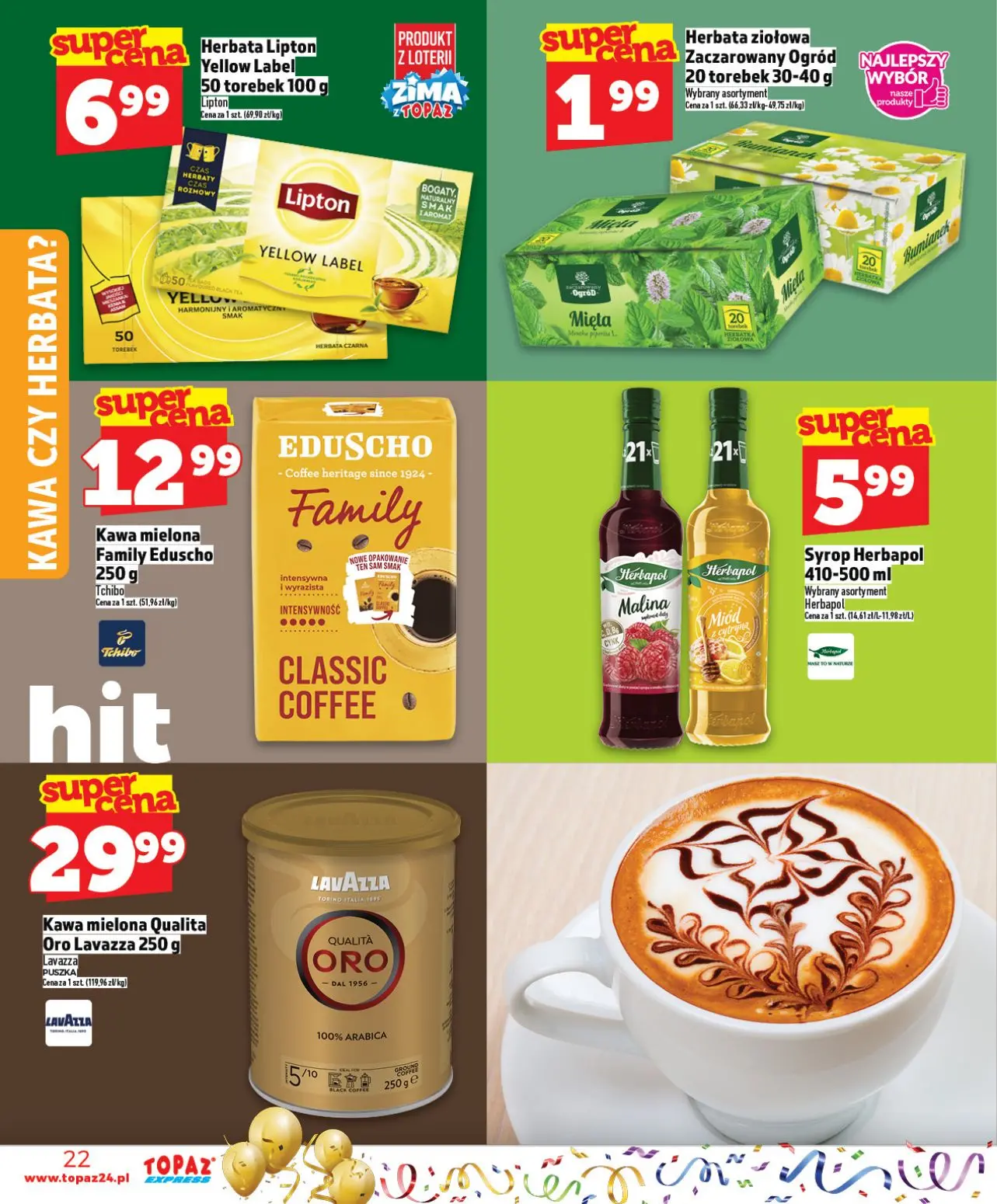 gazetka promocyjna Topaz Express - Strona 22